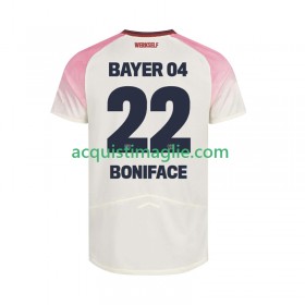 Divisa di Calcio Bayer 04 Leverkusen Victor Boniface 22 Trasferta 2025/2026